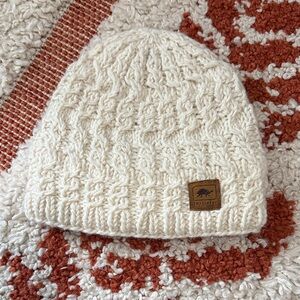 Cozy Cream Knit Beanie
